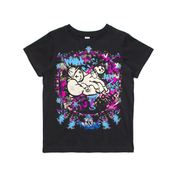 ARTWORK BEANIE MAN 2 KIDS YOUTH (Front & Back Print) Thumbnail